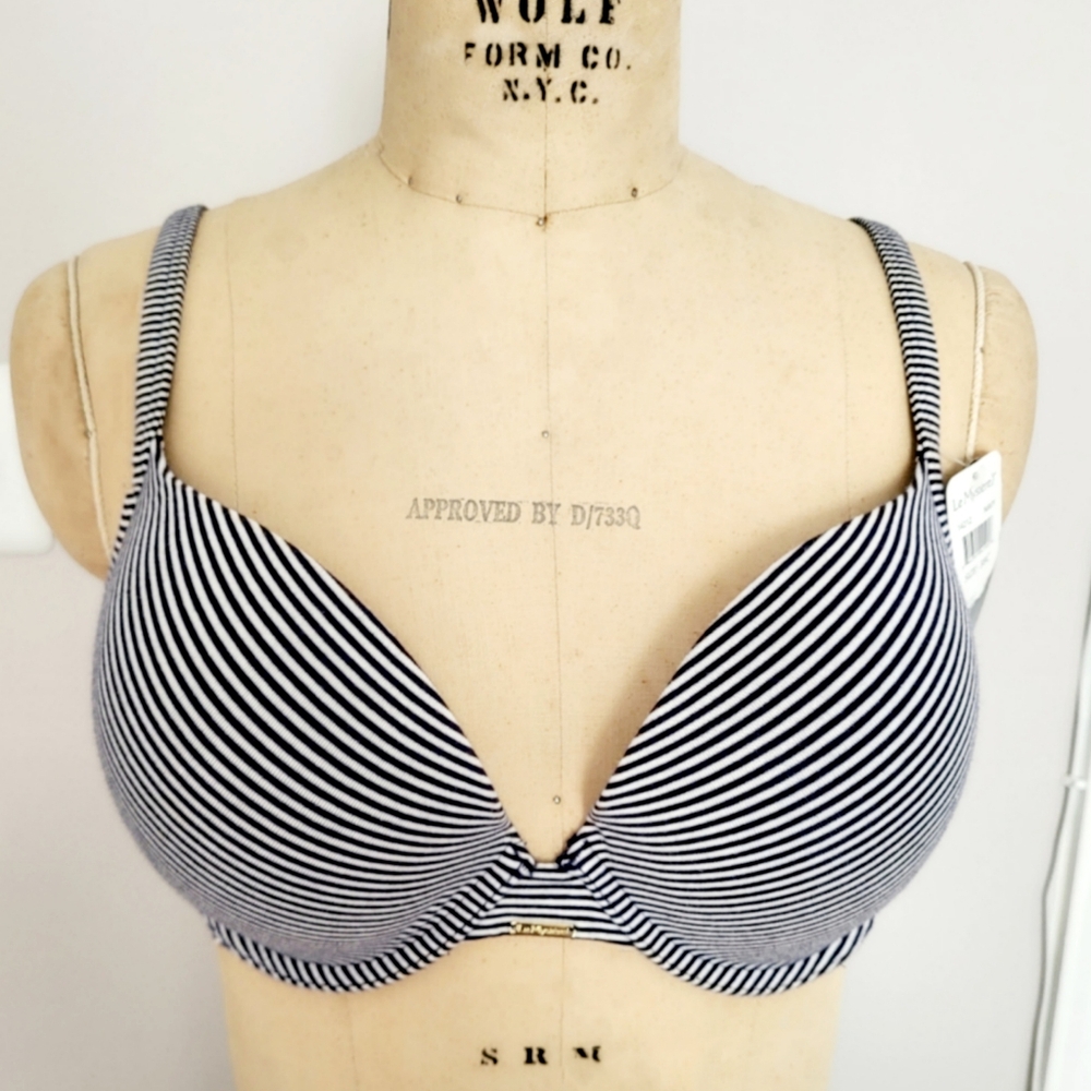 Le Mystere Nauti Curves Plunge Bra, NWT NEW sz 38C